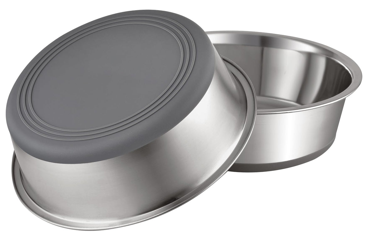 PEGGY11 Nonslip Stainless Steel Dog Bowls. Chosen for real quality, fits naturally into modern pet