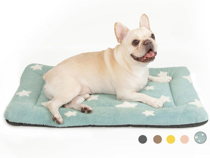 Mora Pets Dog Crate Pad Kennel Dog Bed Mat for Medium Dogs Washable Cute Star Pet Bed for Cage