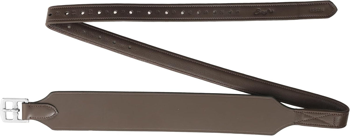 Exion Wide Stability Stirrup Leathers for English Saddles | Premium Cowhide Leather | Enhanced Leg