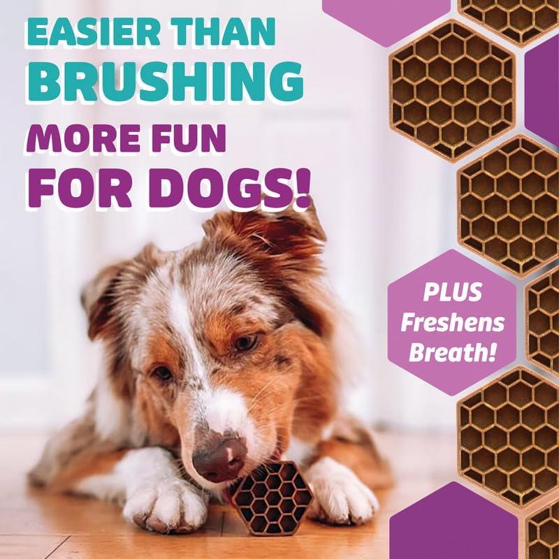 Dog Dental Treats – Vet VOHC Approved, Removes Tartar & Cleans Teeth – Yummy High Protein Chicken