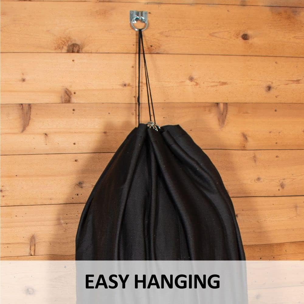 Dura-Tech Full Bale Hay Sack | Color Black | Horse Stable Essential | Full Bale Capacity | Slow
