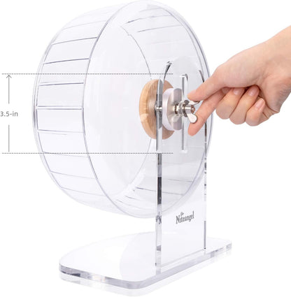 Niteangel Super-Silent Hamster Exercise Wheels - Quiet Spinner Hamster Running Wheels with