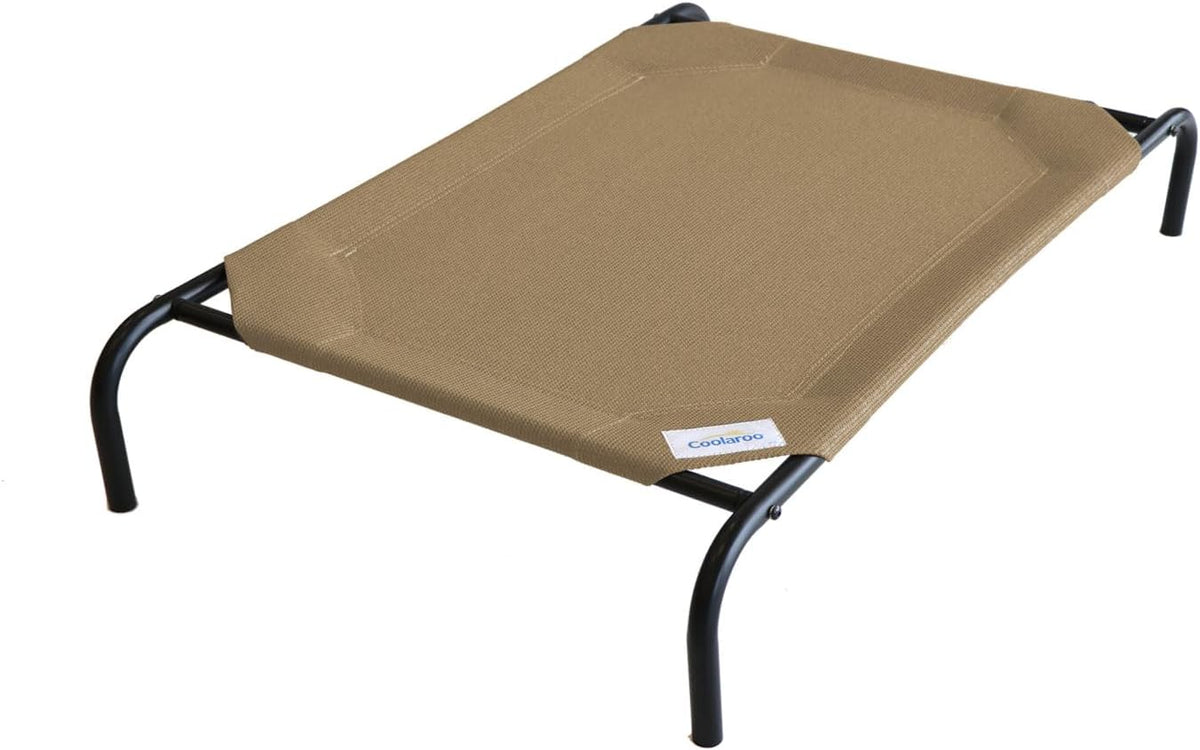 Coolaroo Original Elevated Dog Bed - Breathable Off-The-Ground Pet Bed with Cooling Fabric, Joint