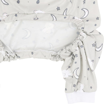 HDE Dog Pajamas One Piece Jammies Jumpsuit Pet Clothes Outfit Stretchy Lightweight Comfy Shirt Pjs