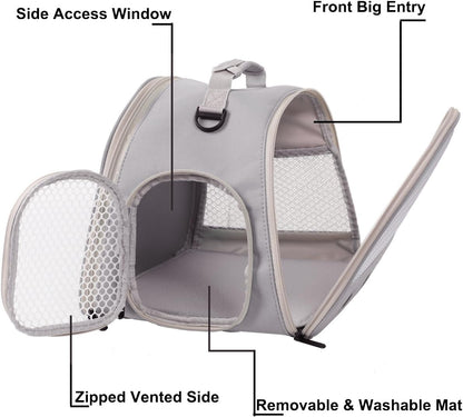 Ventilation Lizard Carrier for Bearded Dragon,Guinea Pig Carrier,Guinea Pig Carrier for 2,Reptile