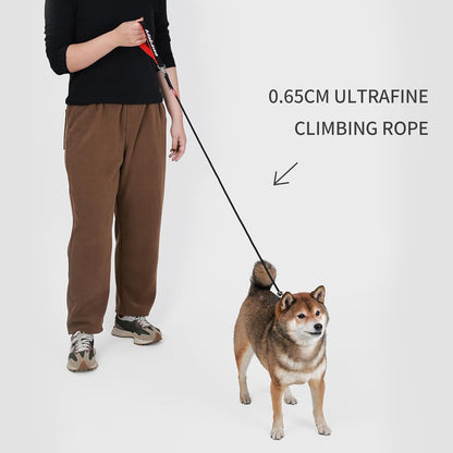 Dog Anti-Slip Leash 5FT with Metal Stopper - Durable No-Pull Training Lead for Small, Medium &