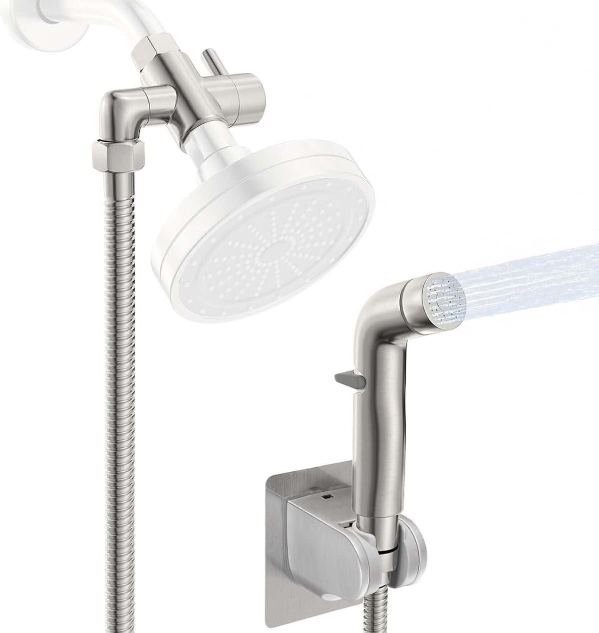 Dog Shower Attachment Metal, YDmeet Pet Shower Attachment for Fast and Clean Pet Bathing and Dog
