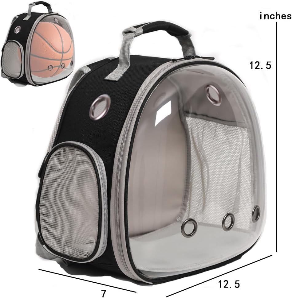 Bearded Dragon Travel Backpack with Harness and Leash Set,Lizard Backpack Travel Carrier,Space