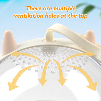 Hamster Portable Cage Travel Case,Hamster Carrying Cage High Permeability Guinea Pig Travel Cage