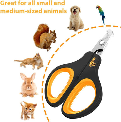 Cat Nail Clipper - Professional Cat Claw trimmer & Cat Claw Clipper - Cat Nail Trimmers Suits All