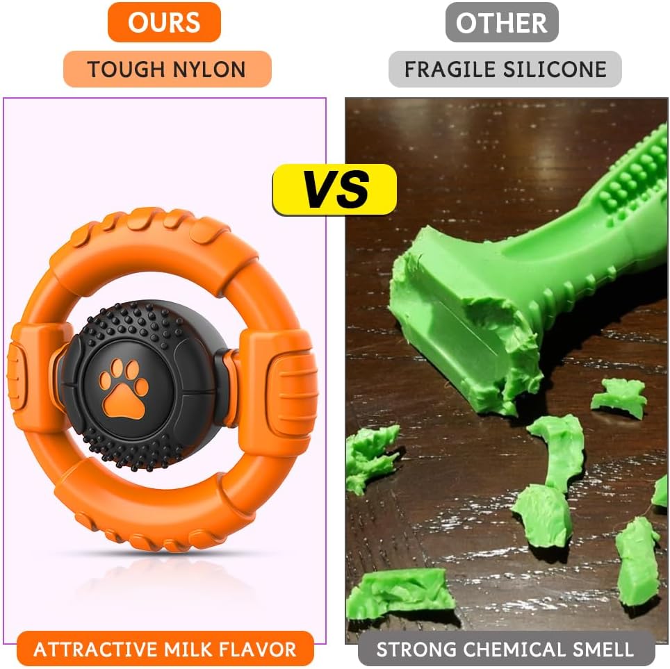 Dog Toys for Aggressive Chewers Large Medium Small Breed Indestructible Durable Tough Squeaky Dog