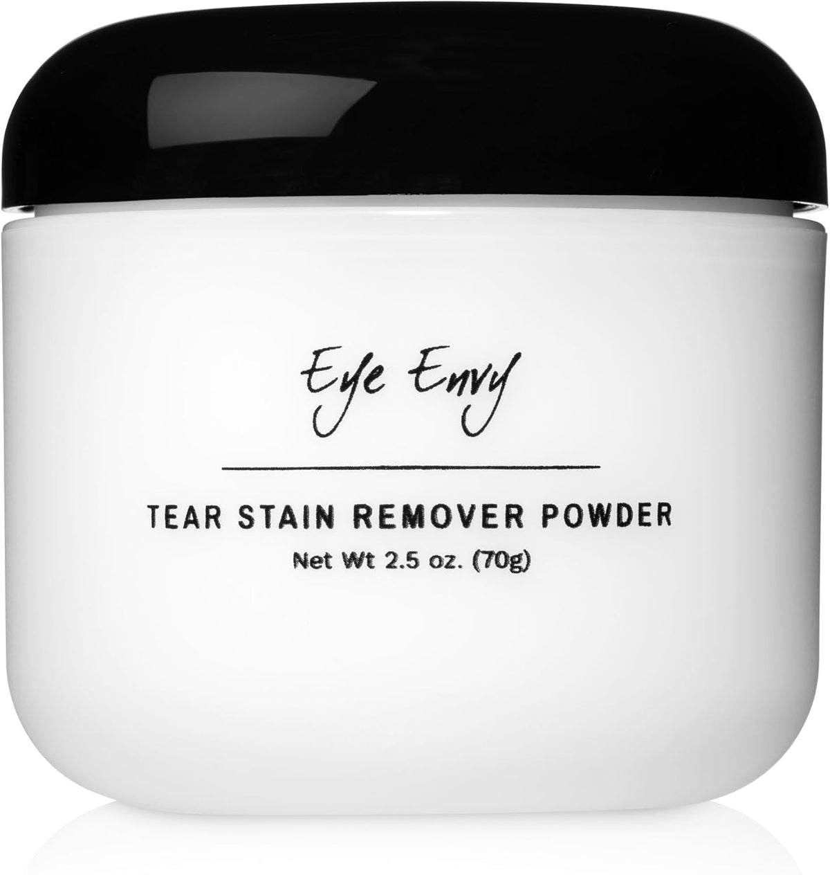 Eye Envy Tear Stain Remover Powder for Dogs and Cats. 100% Natural, Safe. Apply Around Eyes.