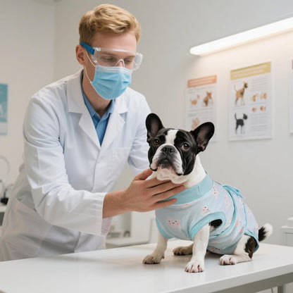 Kuoser Recovery Suit for Dogs Cats After Surgery, Professional Pet Recovery Shirt Dog Abdominal