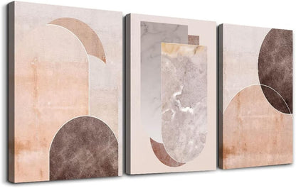 AHUASJART Boho Wall Decor Living Room Canvas Wall Art For Office Family Wall Decorations For