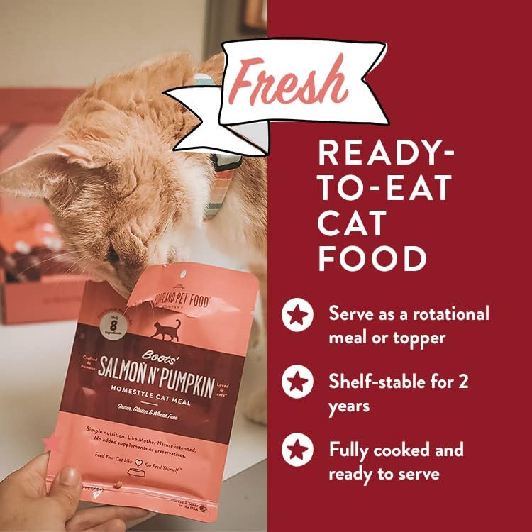 Portland Pet Food Company Human-Grade Mixed Variety Pack Wet Cat Food Pouch Luke's Chicken N'