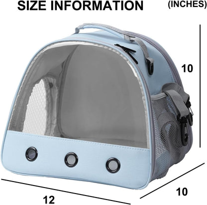 Bearded Dragon & Lizard Carrier - Portable Travel Carrier for Hedgehog, Rat, Parrot, Bird & Guinea