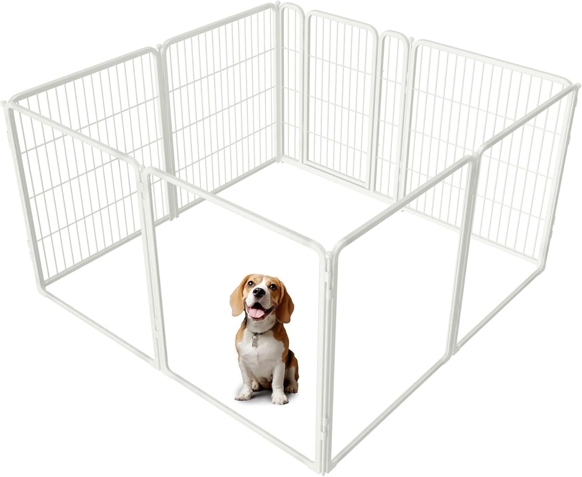 FXW Homeplus Unleashed Indoor Dog Playpen - Stress-Free and Safe Play, Heavy Duty 32 Inch 4 Acrylic