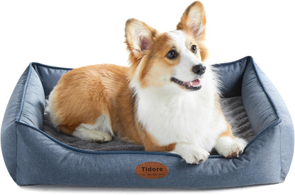 Orthopedic Dog Beds for Medium Dogs, Durable Egg Crate Foam Sofa Dog Bed wit Washable Removable