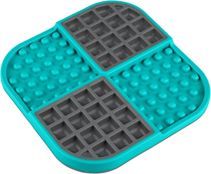LickiMat Slomo, Cat Slow Feeder Lick Mat, Boredom Anxiety Reducer; Perfect for Food, Treats