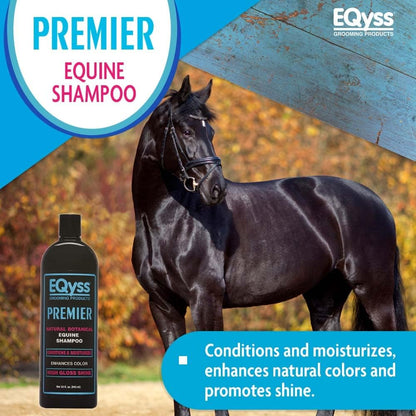 EQyss Premier Equine Horse Shampoo - Conditions and Moisturizes Coat, Enhances Color, Promotes