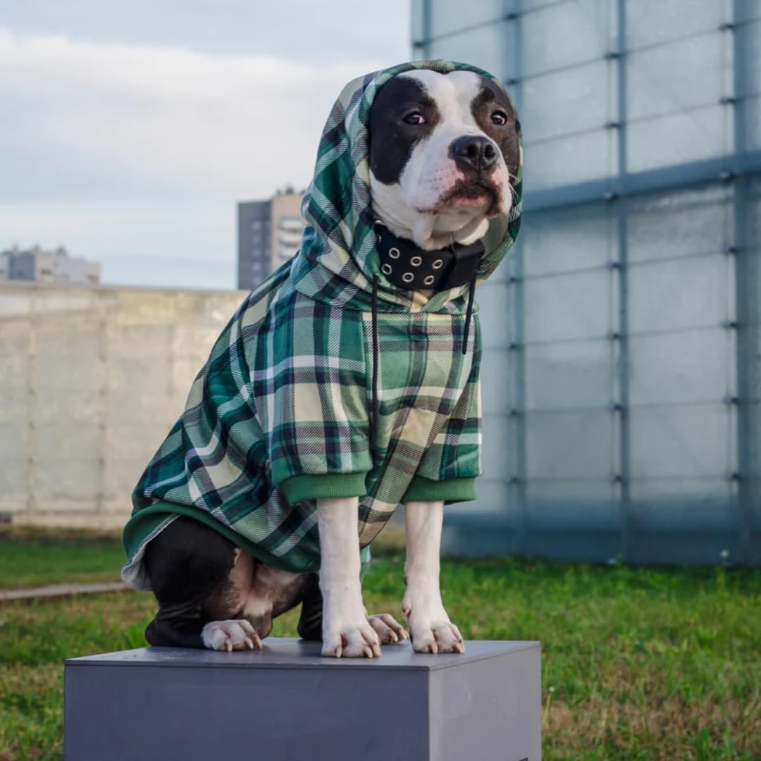 Spark Paws Dog Hoodie – Premium Dog Sweater for Small, Medium, and Large Dogs | Warm Outfits for