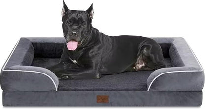 Comfort Expression Waterproof Orthopedic Foam Dog Beds, XXL Orthopedic Dog Beds for Extra Large