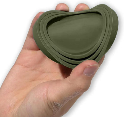 OHMO 2 Pack Dog Food Can Lids, (3, 12, 14oz etc.) Universal Size BPA Free Silicone Covers for Cat
