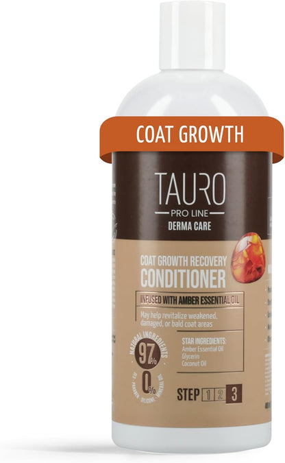 Tauro Pro Line Deshedding Dog Conditioner - Cat & Dog Shedding Control, Coat Repair & Fur Density