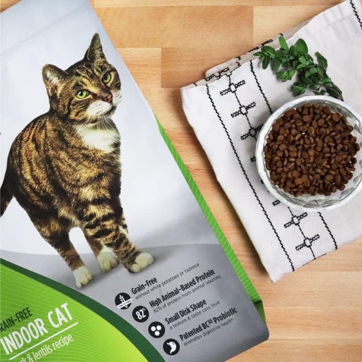Nulo Freestyle High Protein Indoor Cat Food, Duck & Lentils Recipe - Natural Grain-Free Dry Indoor
