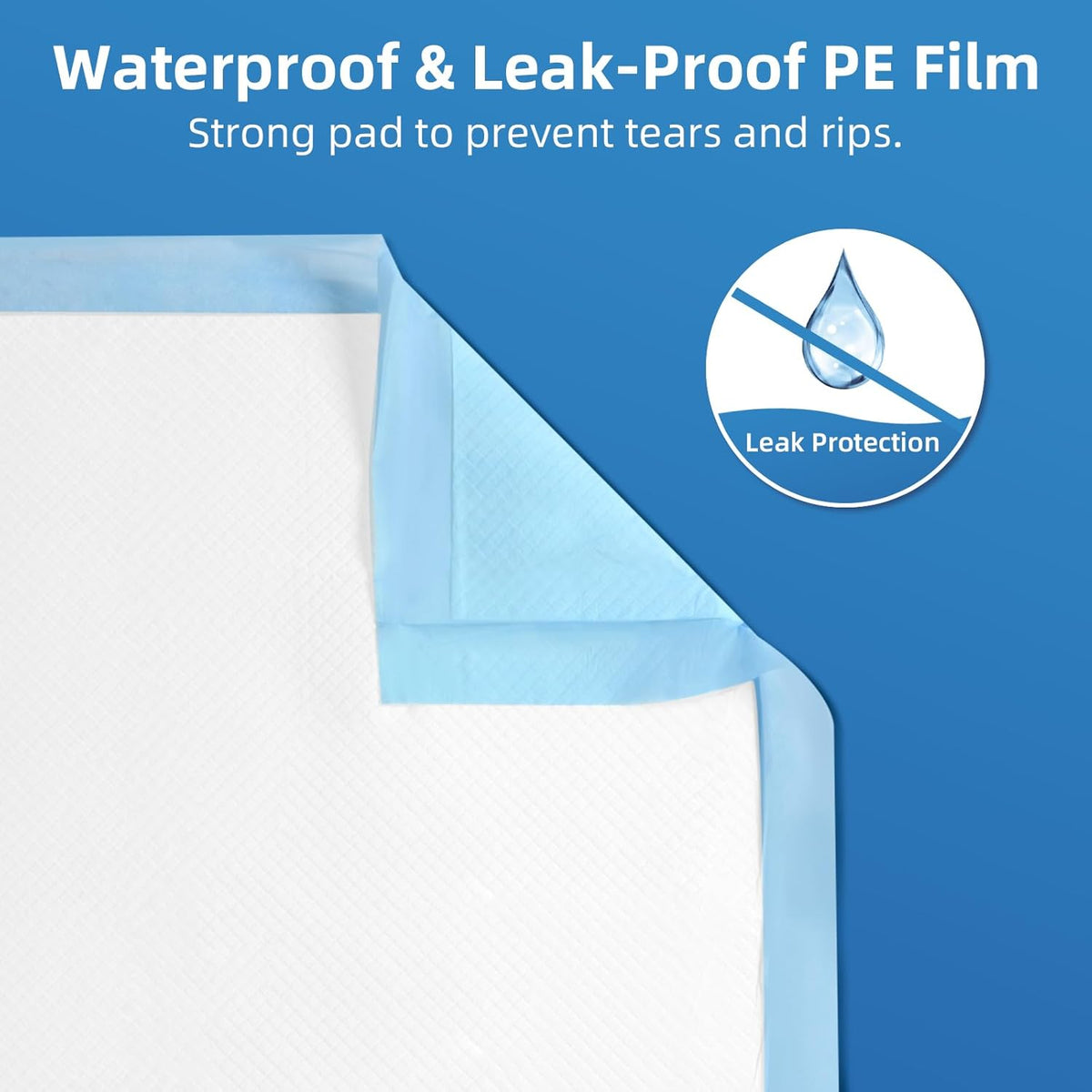 100 Count Extra Large Chucks 36"x36" Thicken Elderly Adults Incontinence Bed Pads Disposable, Heavy
