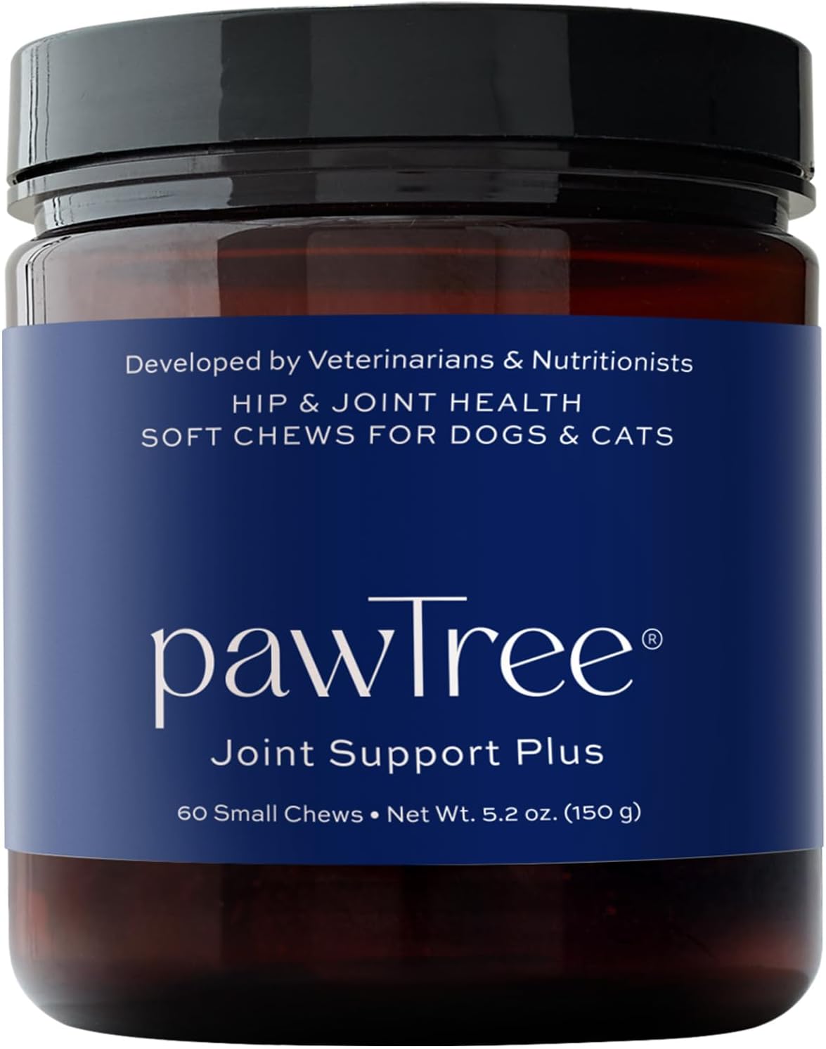 pawTree Joint & Hip Support Supplement for Dogs & Cats with Glucosamine, Chondroitin, MSM, Tumeric