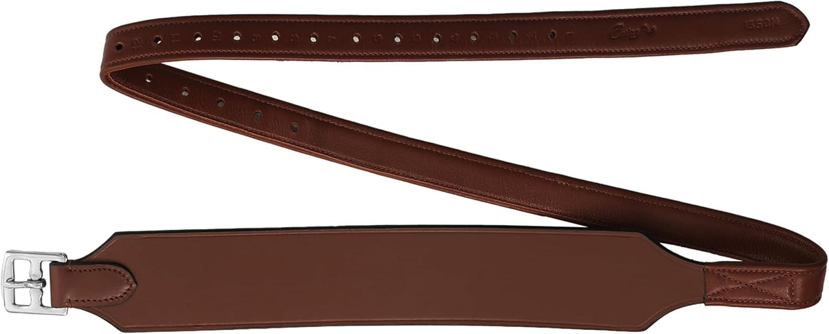 Exion Wide Stability Stirrup Leathers for English Saddles | Premium Cowhide Leather | Enhanced Leg