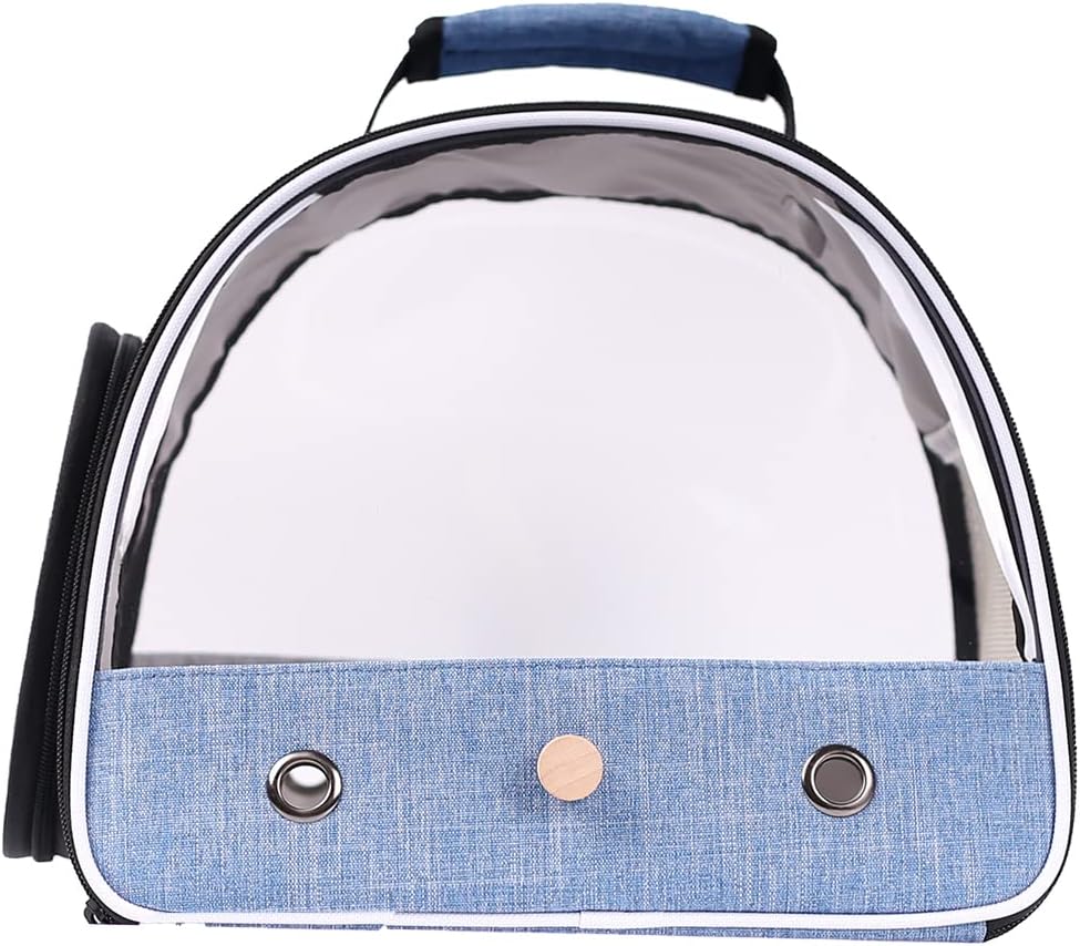 Small Bird Travel Carrier, Portable Bird Travel Carrier for Parakeet, Parrot, Budgie, Guinea Pig