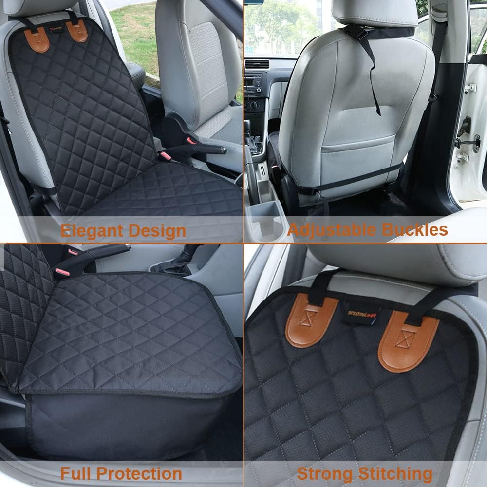 Paw Jamboree Car Front Seat Covers for Dogs Scratch-Proof Pet Car Seat Cover Non-Slip Car Seat