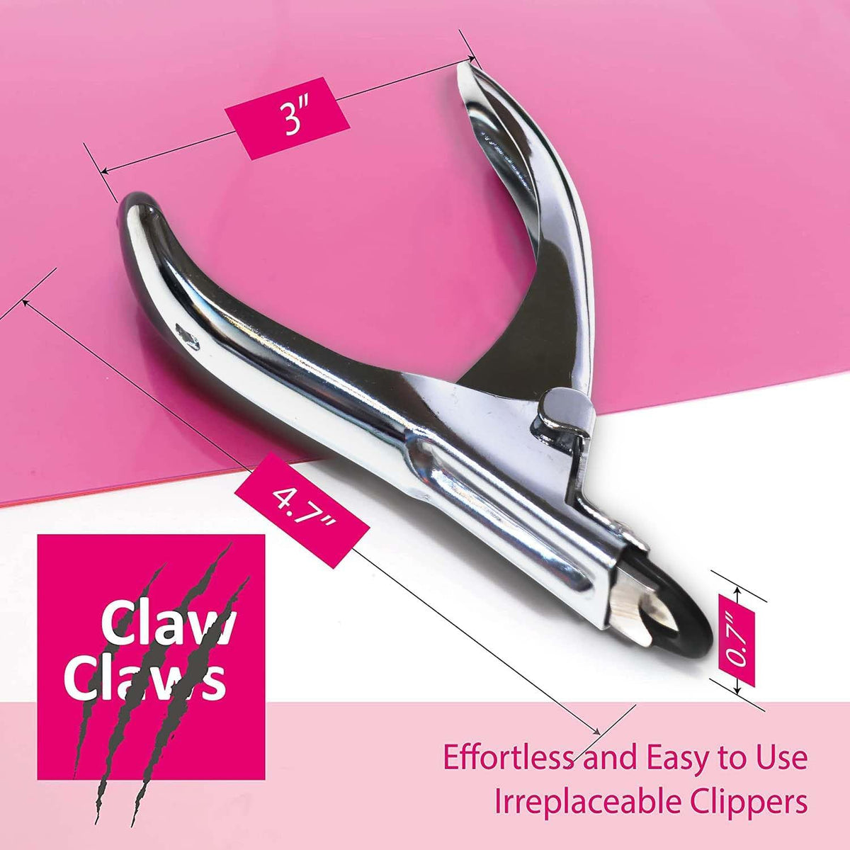 Guillotine Type Dog Nail Clippers for Small and Medium-Sized Dogs, Safety Guard to Avoid Over