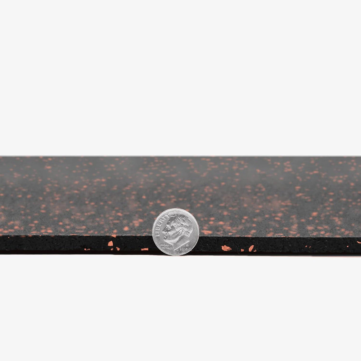 Flooring Inc's 1/4" Thick Tough Rubber Flooring Roll | Flexible Recycled Rubber Floor Mats for Home