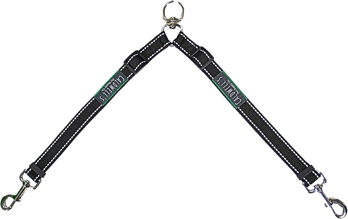 Caldwell's Pet Supply Co. Leash Coupler, Two Dog Leash Splitter to Split Leashes for Walking 2