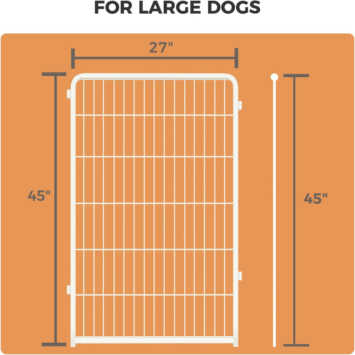 FXW Homeplus Unleashed Indoor Dog Playpen - Stress-Free and Safe Play, Heavy Duty 45 Inch 2 Wire