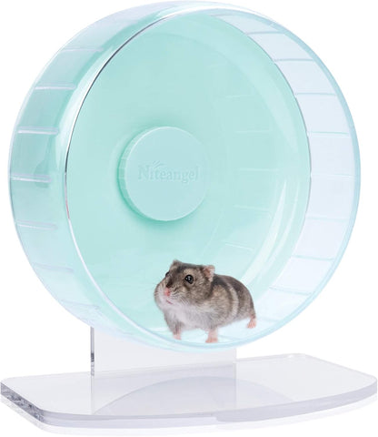 Niteangel Super-Silent Hamster Exercise Wheels: - Quiet Spinner Hamster Running Wheels with