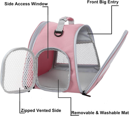Ventilation Carrier for Bearded Dragon,Guinea Pig Carrier,Guinea Pig Carrier for 2,Reptile Travel