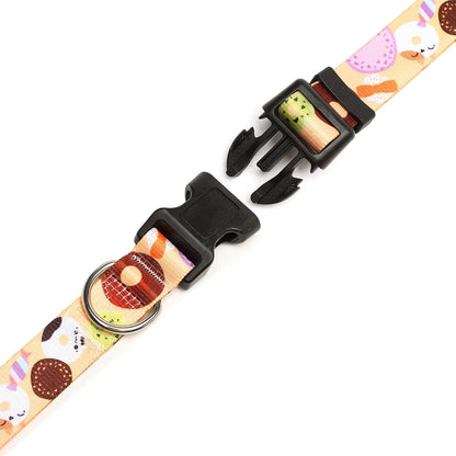 Mercano Adjustable Dog Collar - Special Design Patterns, Soft Nylon Comfortable Durable Pet Collar