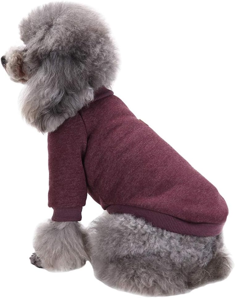 Jecikelon Dog Clothes Dogs Sweater Soft Puppies Clothing Winter Puppy Sweaters Warm Outfit for Dogs