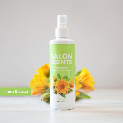 Bark2Basics Salon Scents Pet Grooming Cologne - 8 oz, Natural Professional Groomer Perfume for Dogs