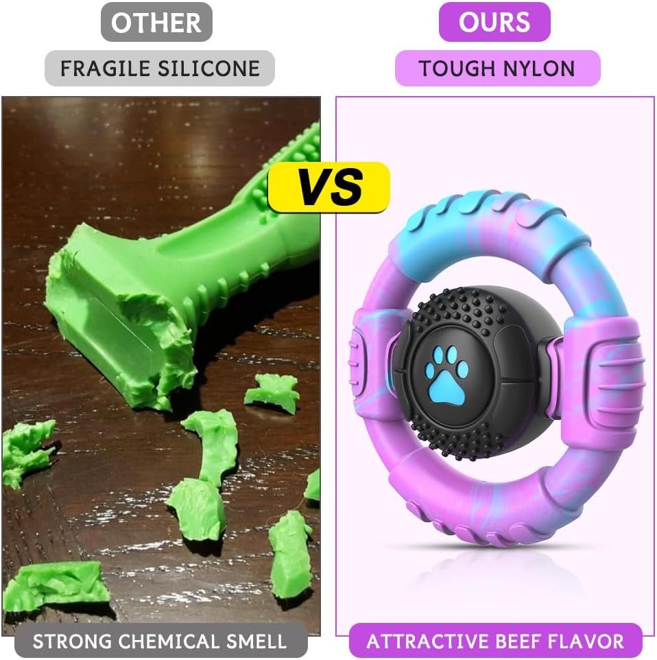 Dog Toys for Aggressive Chewers Large Medium Small Breed Indestructible Durable Tough Squeaky Dog
