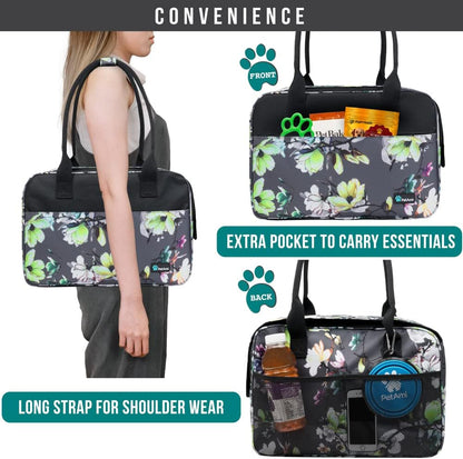 PetAmi Dog Purse Carrier for Small Dogs, Airline Approved Soft Sided Pet Carrier with Pockets