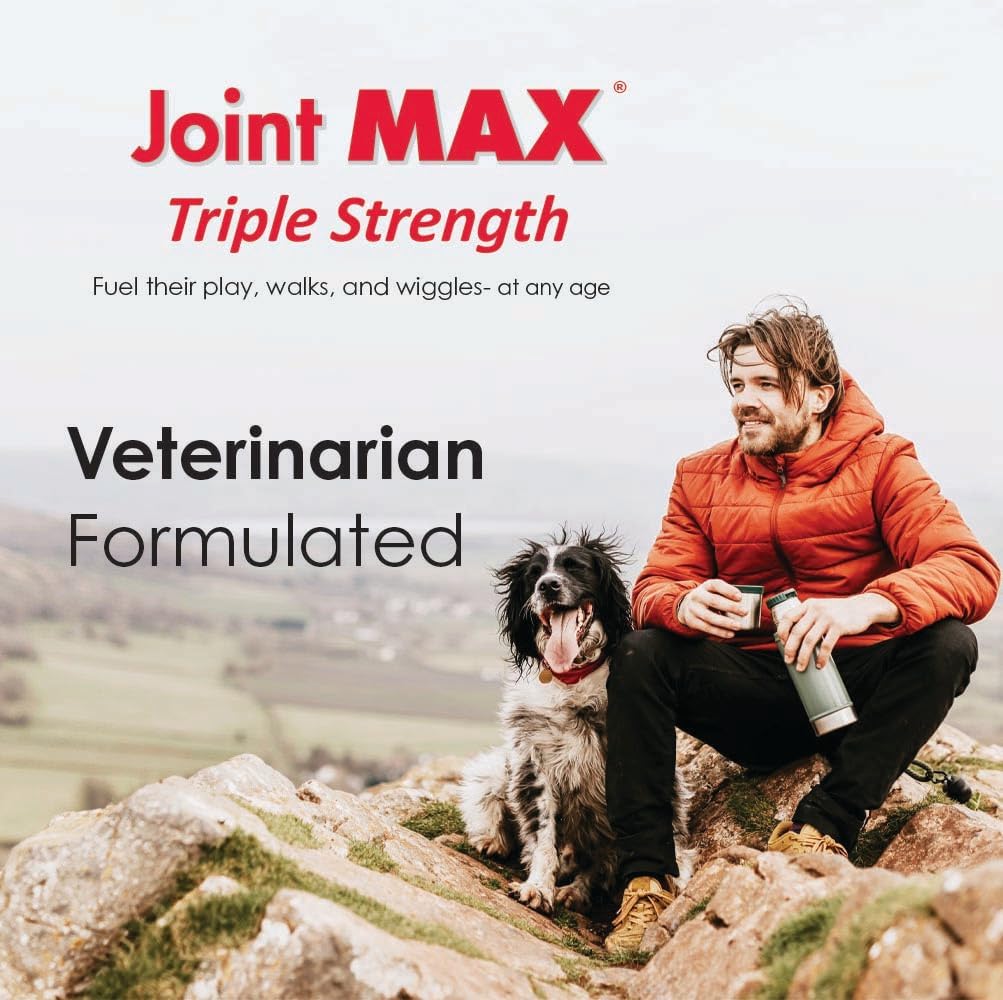 PHS Joint MAX Triple Strength (TS) Soft Chews for Dogs - Glucosamine, Chondroitin, MSM, Turmeric