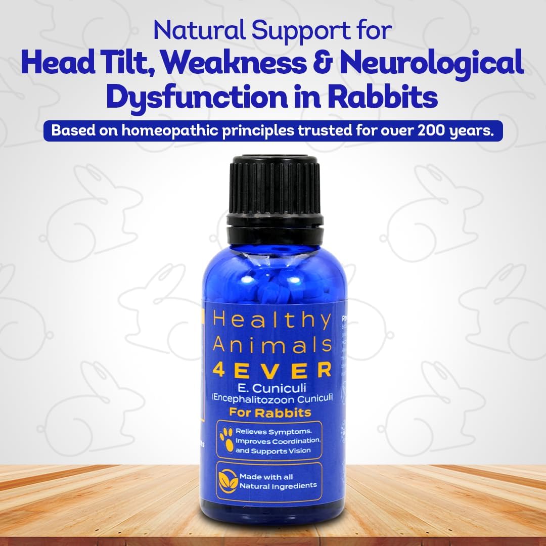 HA4E - Rabbit E. Cuniculi Infection Treatment - Natural, Homeopathic Support for Prevention &