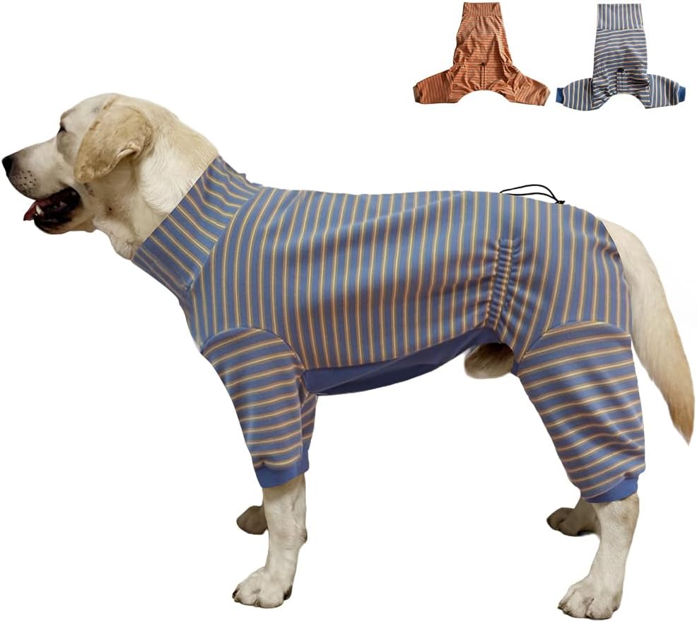 Dog Pyjamas PJS Sweater Clothes and Home Clothing Suitable for Medium to Large Breeds of Dogs, Dog