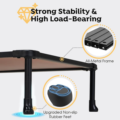 Veehoo Chew-Proof Elevated Dog Bed, Durable Training Platform for Large Dogs, Indoor/Outdoor Raised