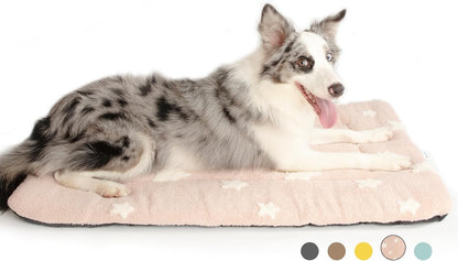 Mora Pets Dog Crate Pad Dog Kennel Bed Mat for Large Dogs Washable Cute Star Pet Bed for 36 inch